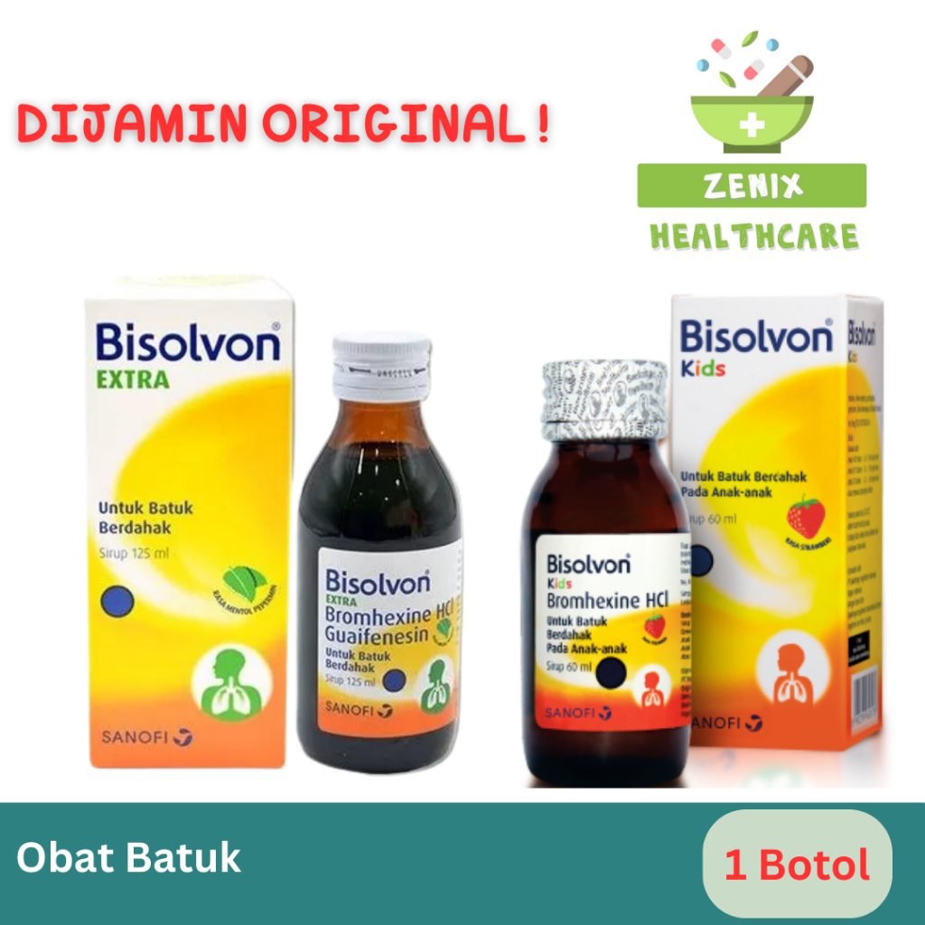 Bisolvon Kids/Extra Obat Batuk 60 ml