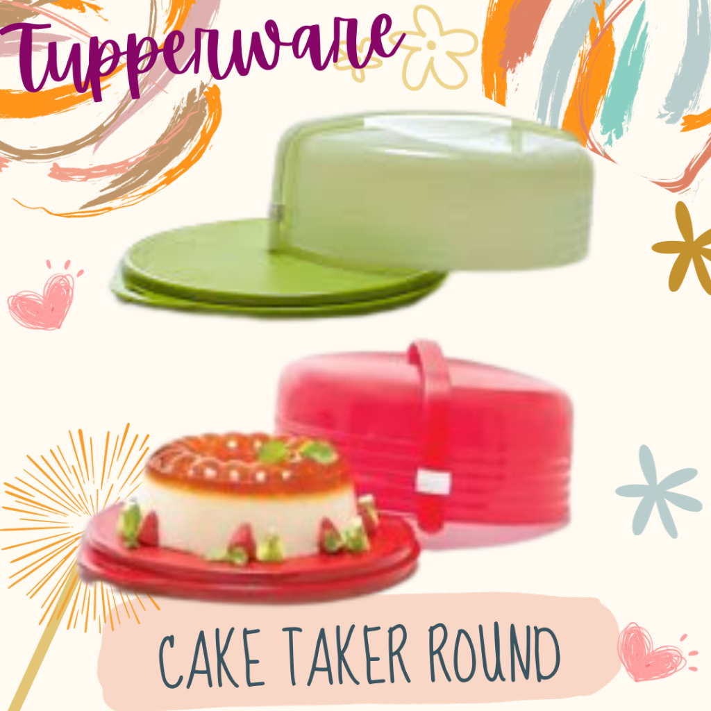 Tupperware Cake Taker Round