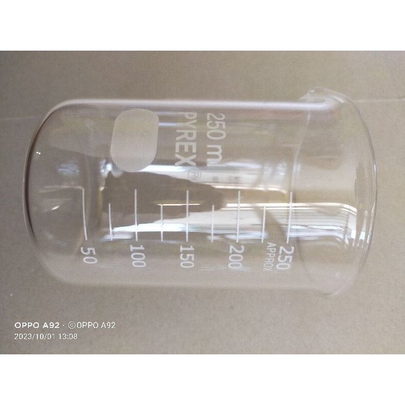 Gelas kimia / beaker glass 250ml
