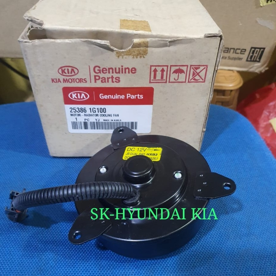 MOTOR FAN RADIATOR 25386-1G100 KIA PRIDE - ASLI