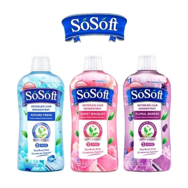 Sosoft detergen cair