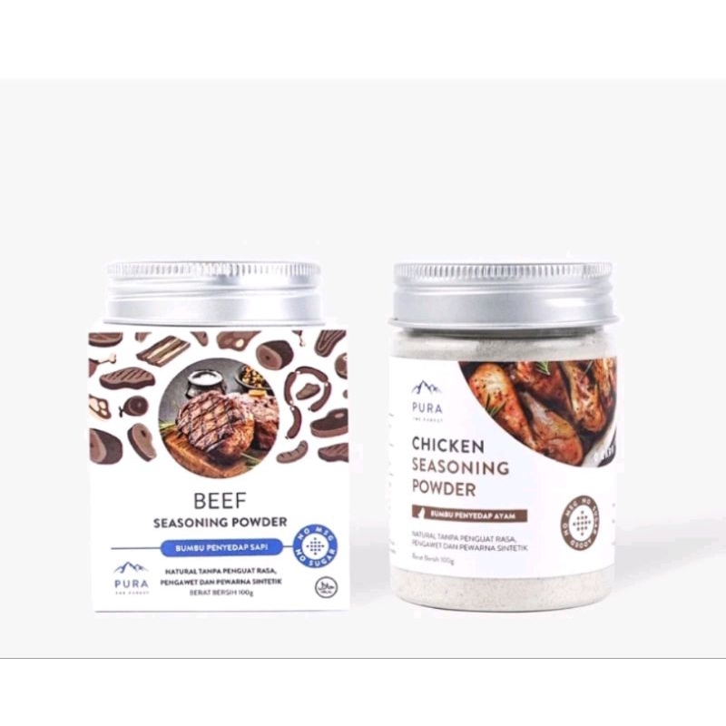 

Pura Seasoning Kaldu Mpasi With Himalaya Salt Beef 100g