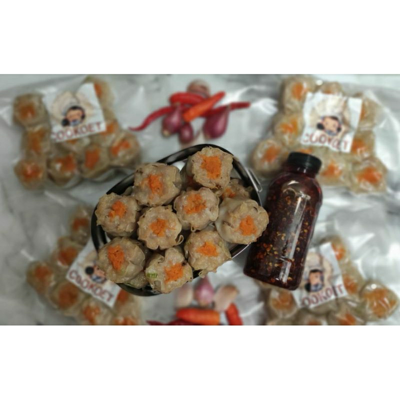 

Dimsum Siomay Ayam Udang Jamur (10 pcs 30 pcs)