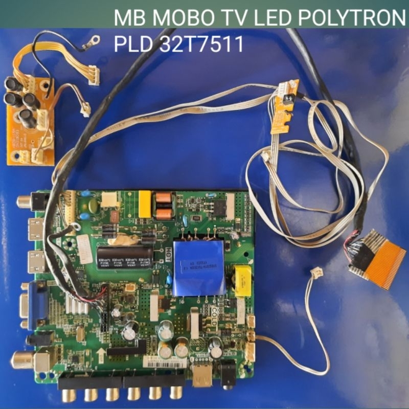 mb maderboard TV LED POLYTRON PLD 32T7511