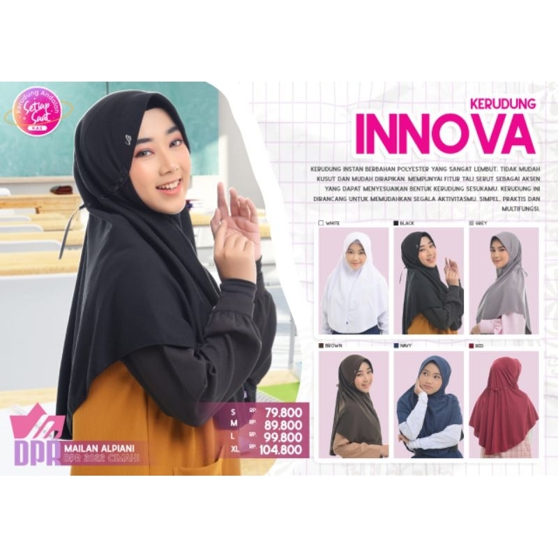 Kerudung rabbani ori INNOVA KRD