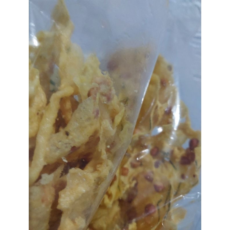 

peyek kacang tipis peyek kacang daun jeruk 1 bungkus