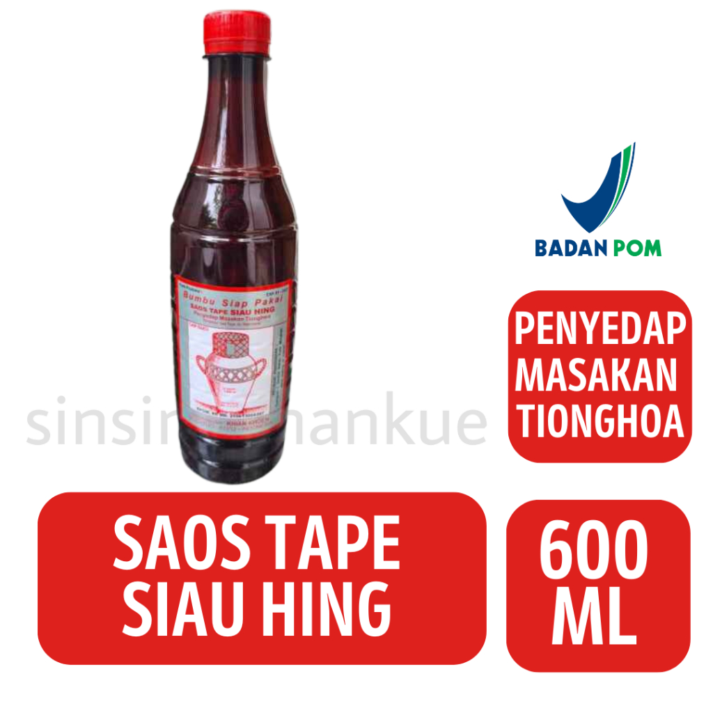 

Saus Tape Cap Gentong Arak Masak [600 Ml]