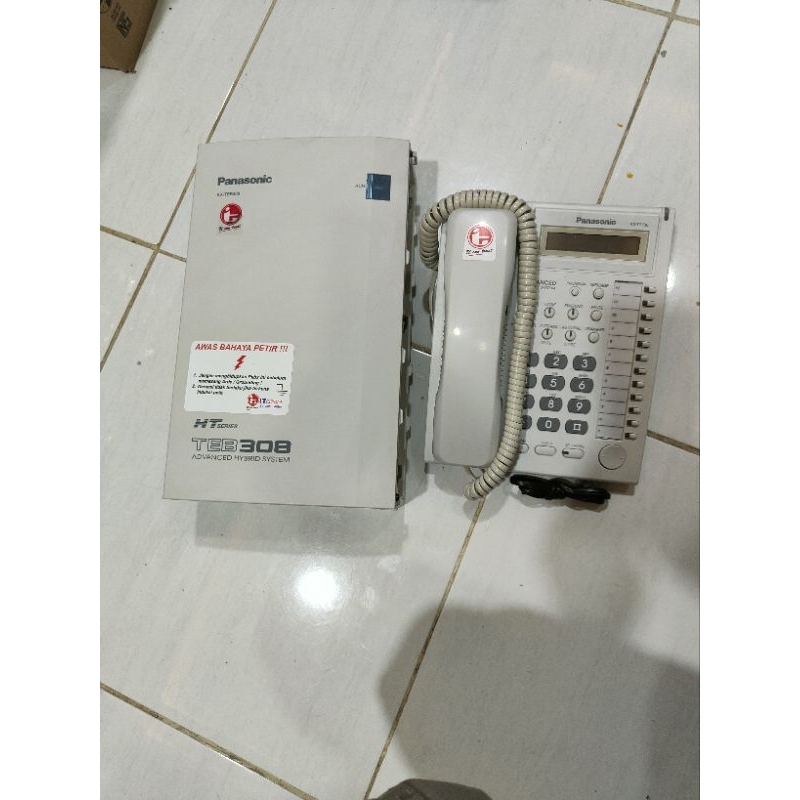 Pabx Panasonic KX-TEB308 Free Telepon Master