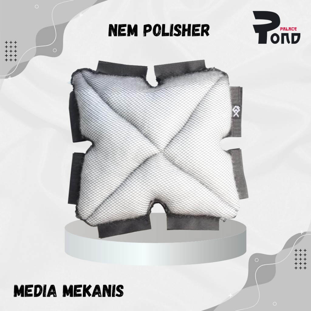 Filter Chamber Sponge Busa Polisher Media Mekanis Filter Kolam Koi