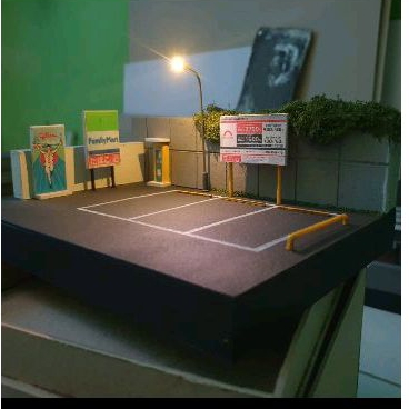 diorama parkiran jepang