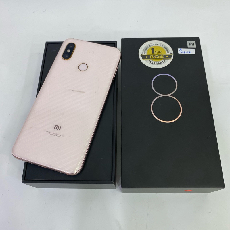 Xiaomi Mi 8 Mulus 6/128gb