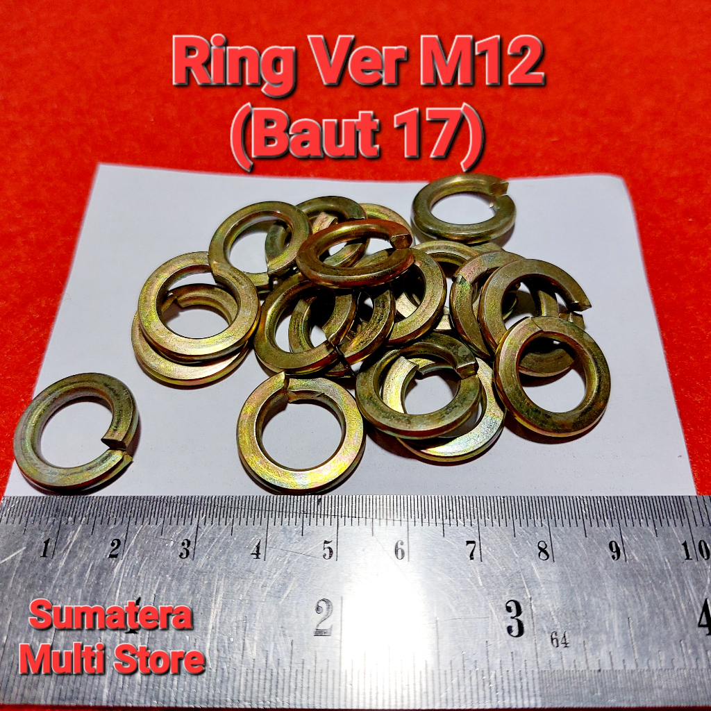 Ring Ver M12 - Ring Per Baut 17