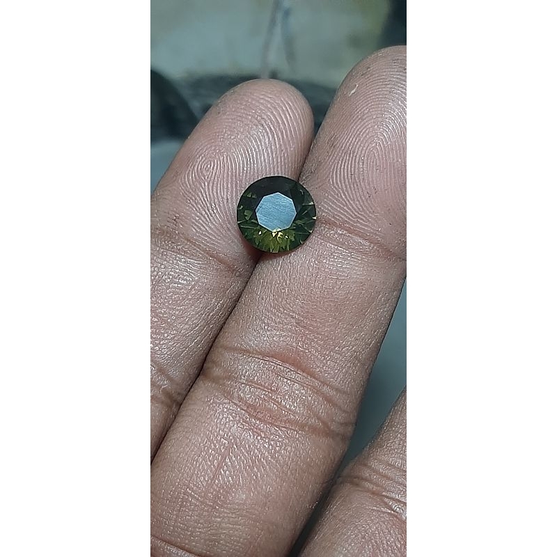 fire opal hijau 10 x 10 x 6 mm