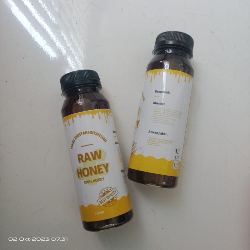 

Madu Mentah Hutan Liar # 350gr
