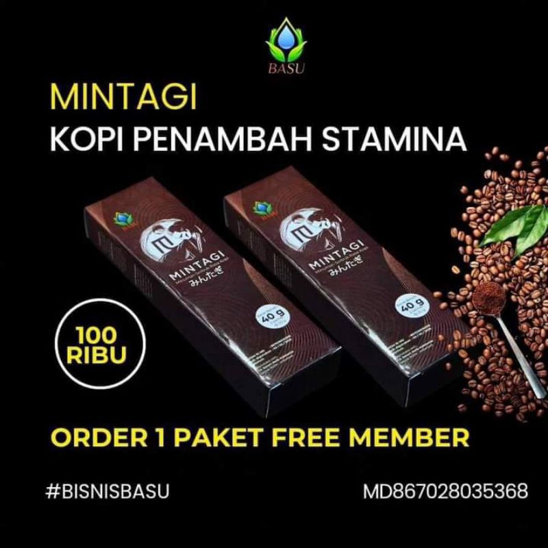 

Kopi mintagi/kopi penambah stamina/minta lagi/ kopinya pria sejati. 2box bisa cod