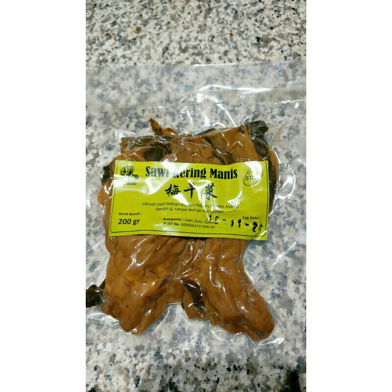 

Sawi Kering Manis