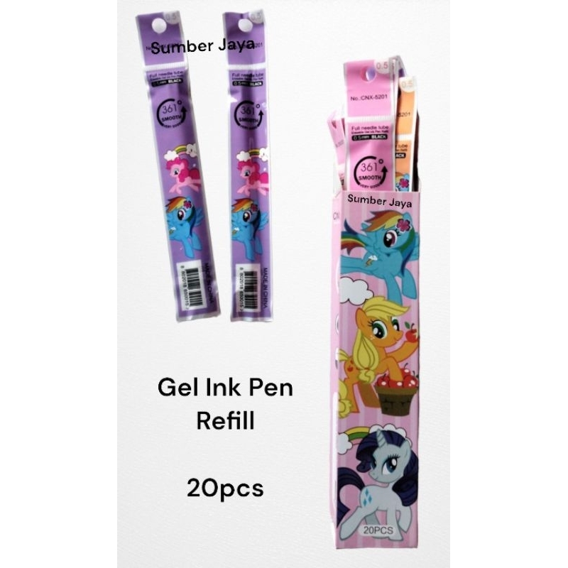 

gel ink pen refill isi 20pcs