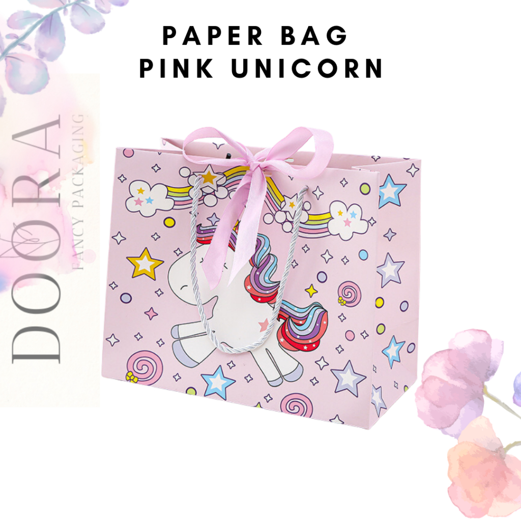 

Paper Bag Unicorn Pink