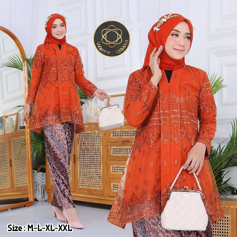 KEBAYA TILE SAPTO KARTINI MOTIF BAHAN TERBARU