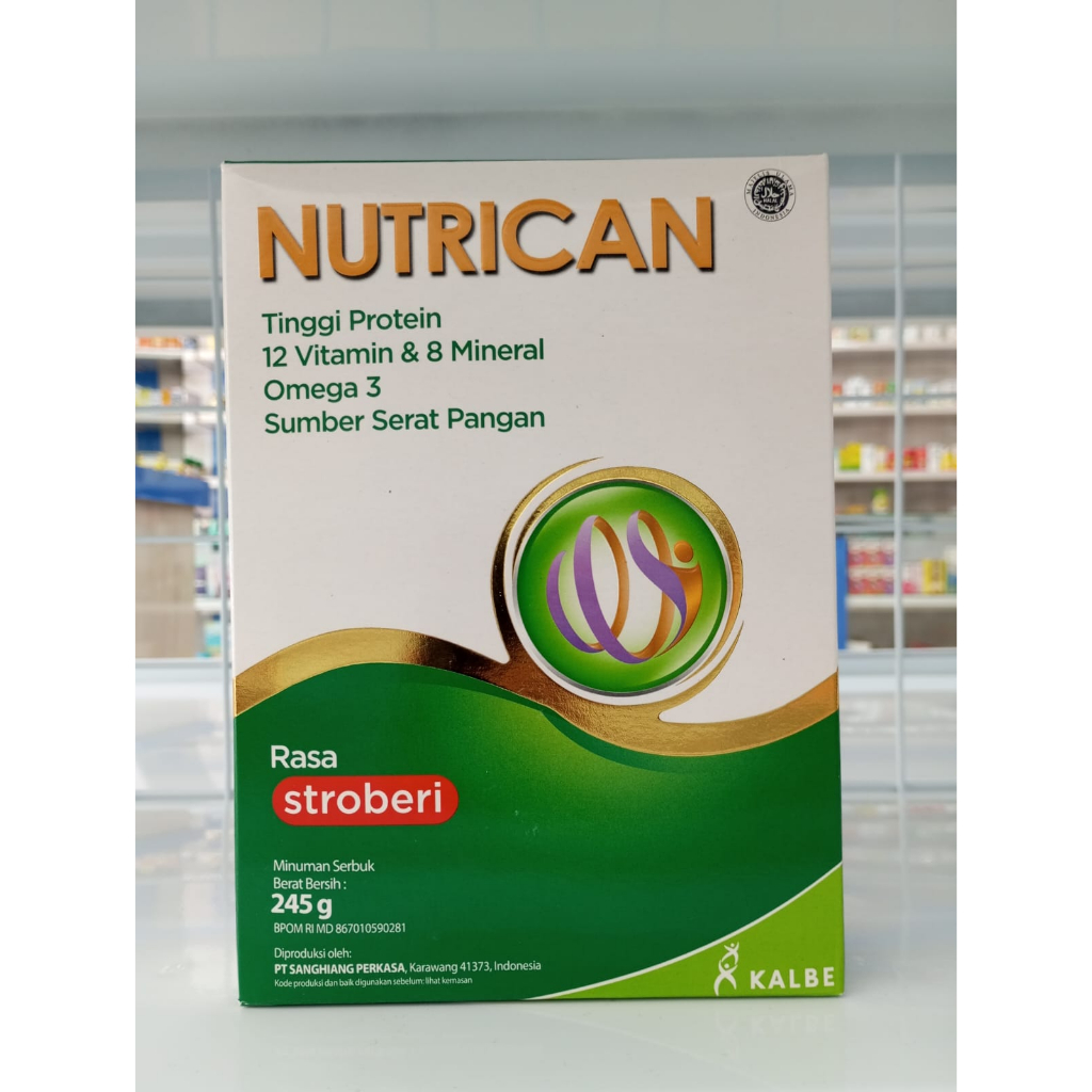 NUTRICAN STRAWBERRY 245GR - SUSU KHUSU PASIEN KANKER