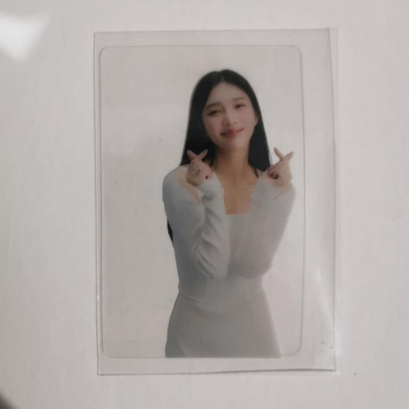 Photocard KPop Red Velvet Joy Season's Greeting 2021 Clear