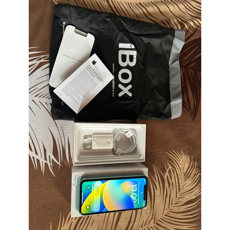 PRELOVED IPHONE 11 GREEN 128GB EX IBOX