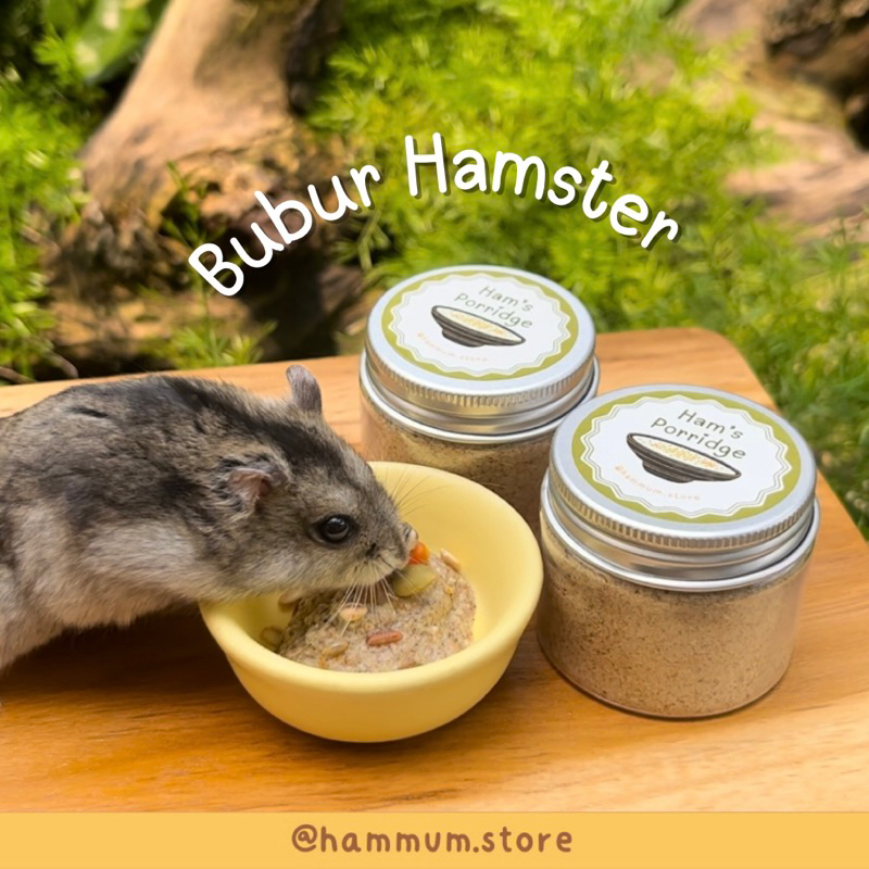 Bubur Hamster Hammum Hamster Porridge Makanan Hamster Snack Hamster Seedmix Hamster Makanan Bayi
