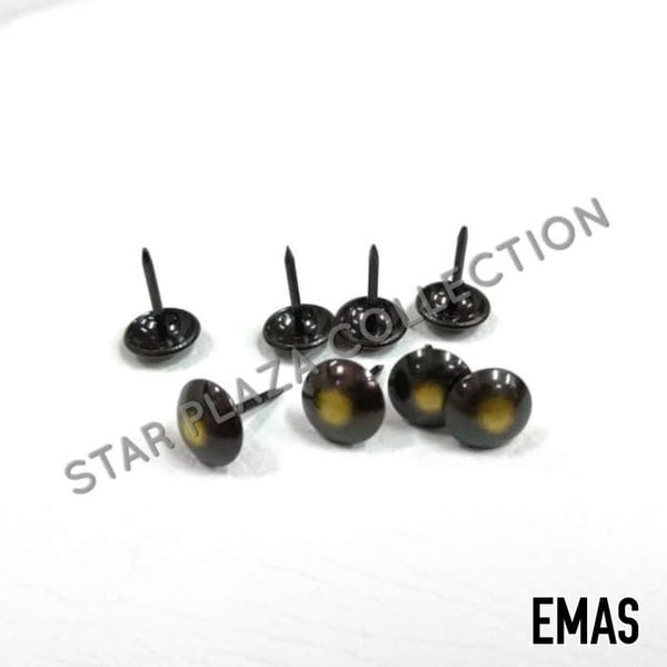 Paku Antik / Paku Hias / Pines Mata Kucing - isi 100 pcs