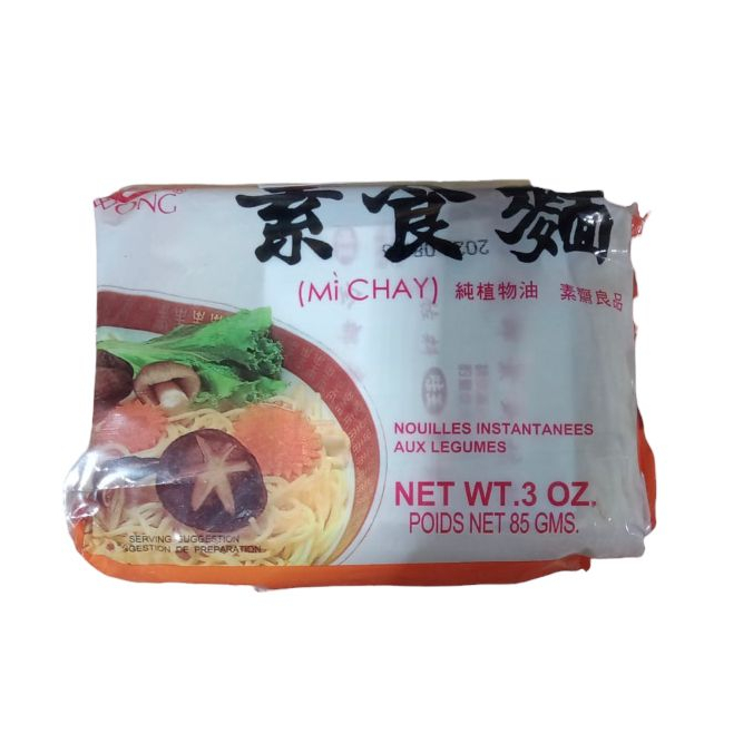VEWONG MIE INSTANT VEGETARIAN MI CHAY TAIEWAN / Mie Instant / Instant Noodle Vege