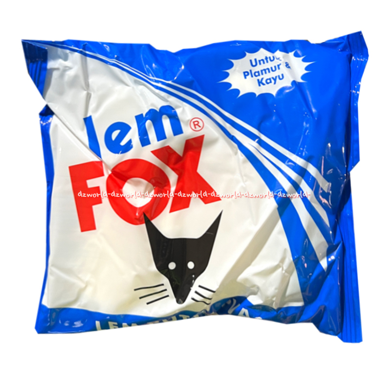 

Lem Fox 350gr Untuk Plamur & Kayu Untuk Polesan Lem Tembok Kayu Glue Wood Fox’s Kemasan Refill Pouch Plastik