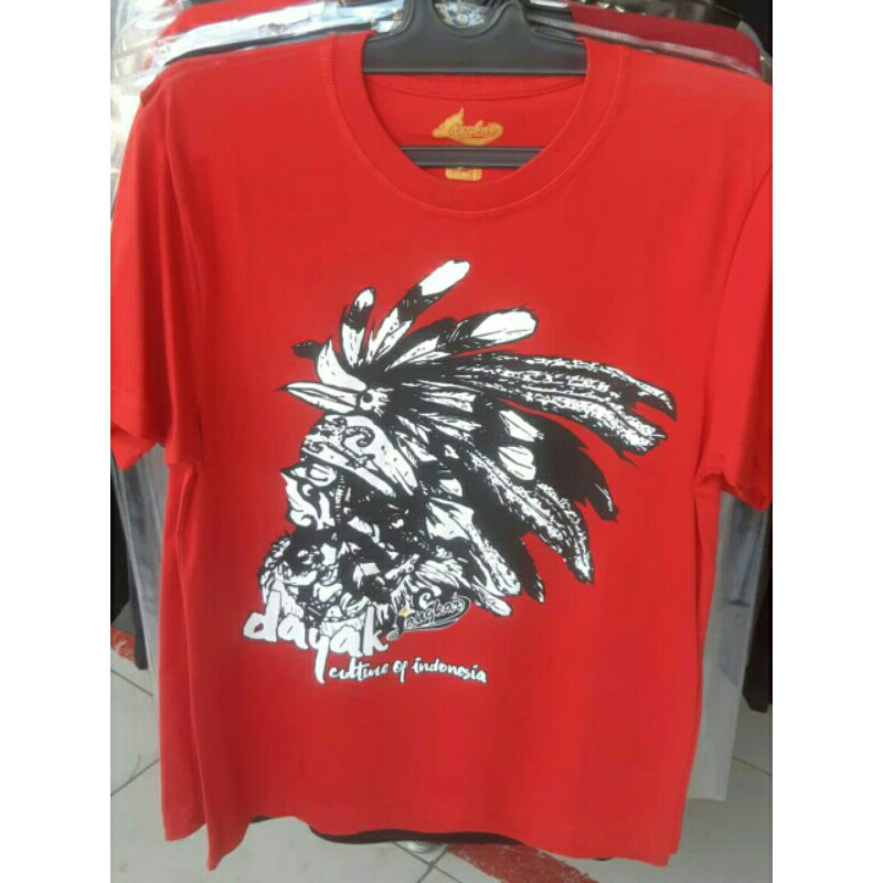kaos distro kaos dayak Kalimantan