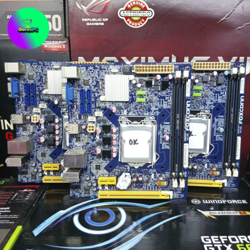 Motherboard H61 Foxconn H61MD-V Socket LGA 1155 DDr3