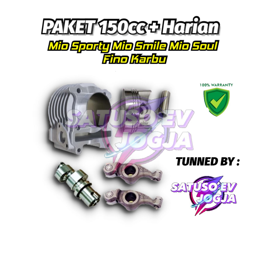 PAKET BORE UP HARIAN MIO SPORTY MIO SMILE MIO SOUL FINO KARBU