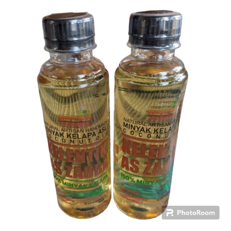 

minyak kelapa as zahra/minyak klentik kelapa as zahra /minyak vco 250ml