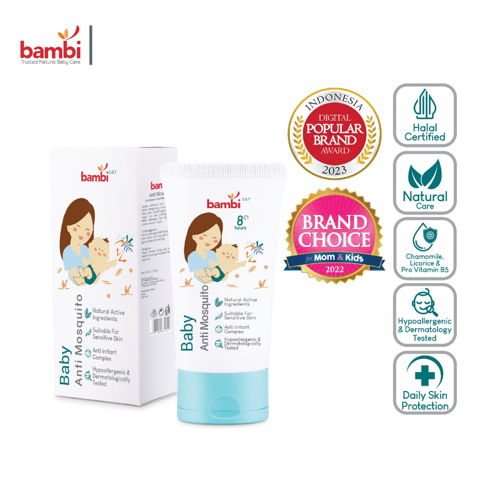 BAMBI Lotion Anti Nyamuk Untuk Bayi & Anak - anti nyamuk Anti Mosquito