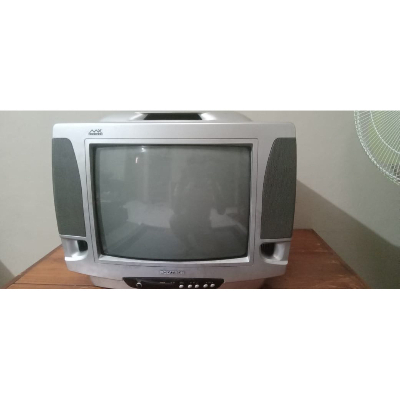 tv tabung polytron 14 inch bekas (harga nett)