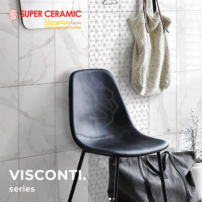 HABITAT 30x60 Keramik Dinding - Visconti / Visconti Deco