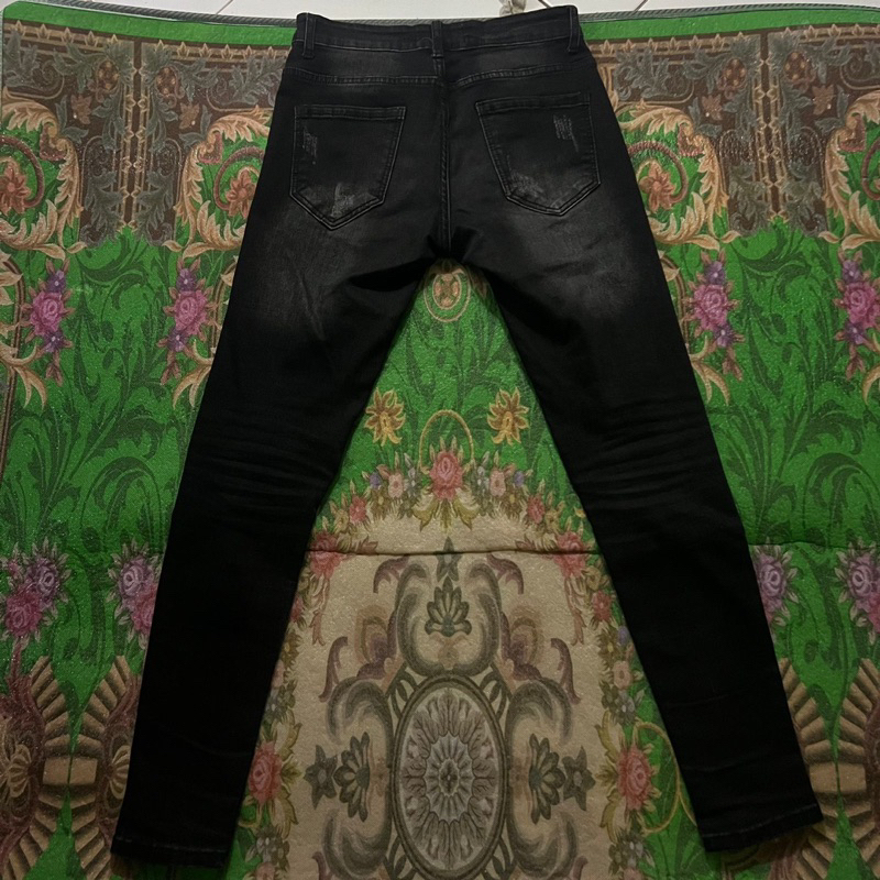 Celana rucas season 8 caviar black long original size 30