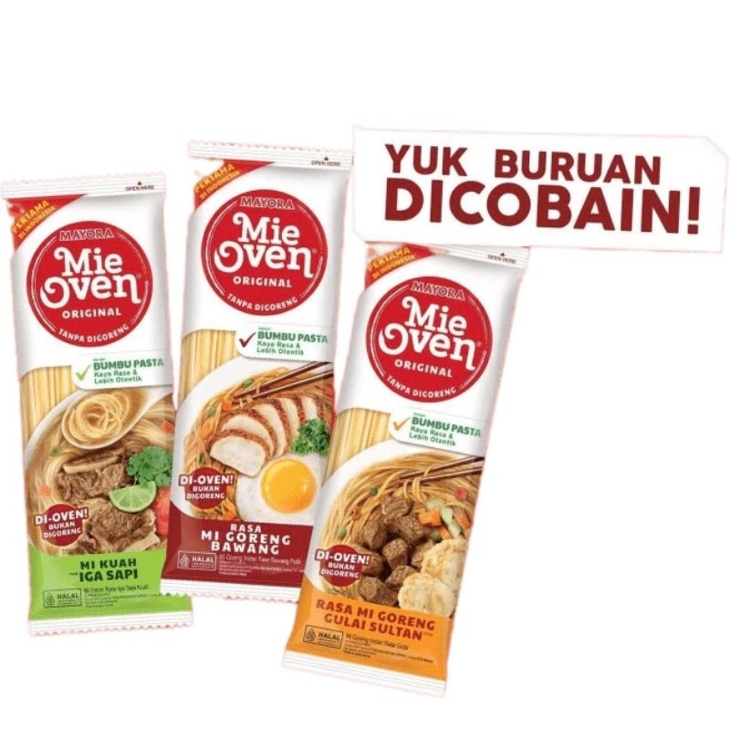 

MIE OVEN varian rasa HARGA MURAH / MIE LURUS / NEW ARRIVALS