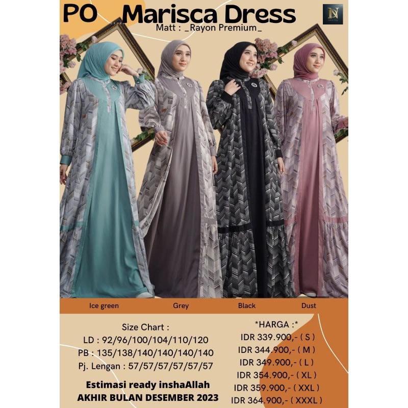 MARISCA COUPLE DRESS/by nadheera luxury