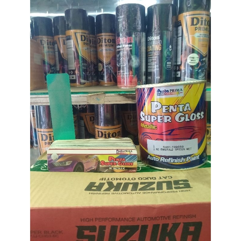 CAT PENTA SUPER GLOSS METALIC NC EMERALD GREEN MET T09659 ( 1KG )