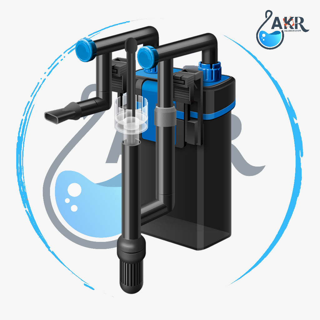 Mini Filter Skimmer Gantung Aquarium Media Filter Hangon Aquascape