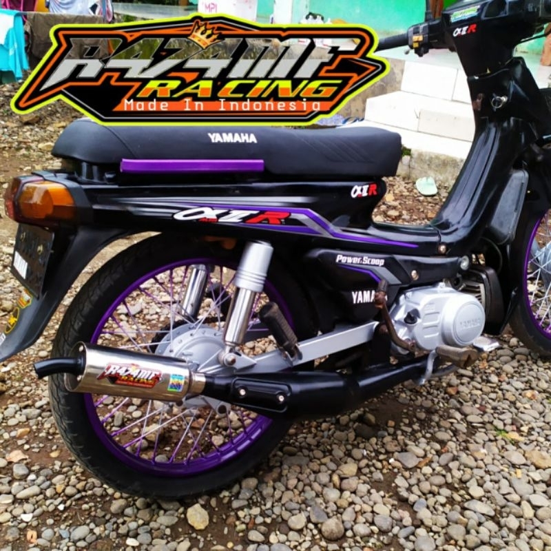 knalpot FIZ R ALFA SIGMA standar racing tameng R474MF