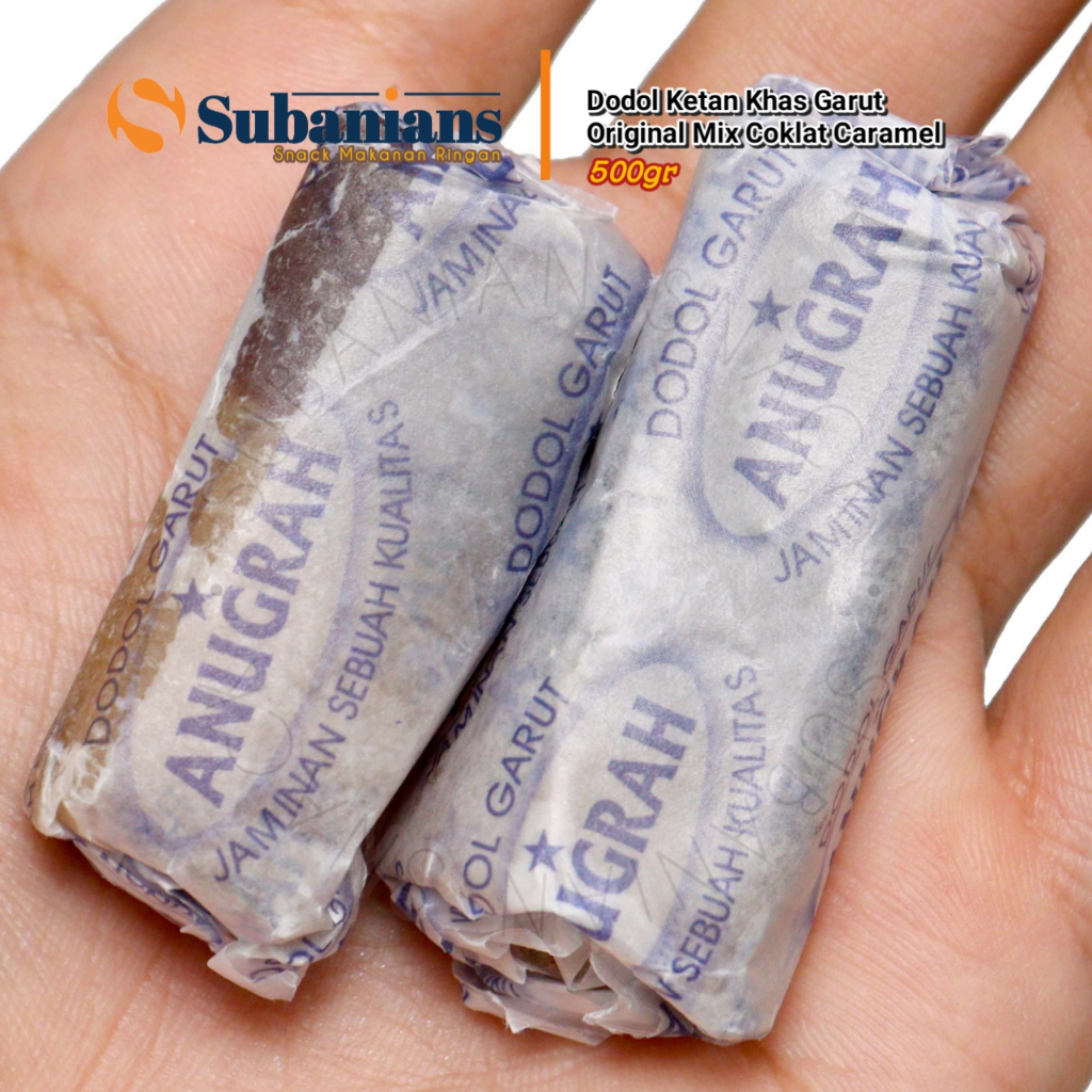 

Dodol Kertas Khas Garut Special Rasa Coklat Caramel Isi 500gr