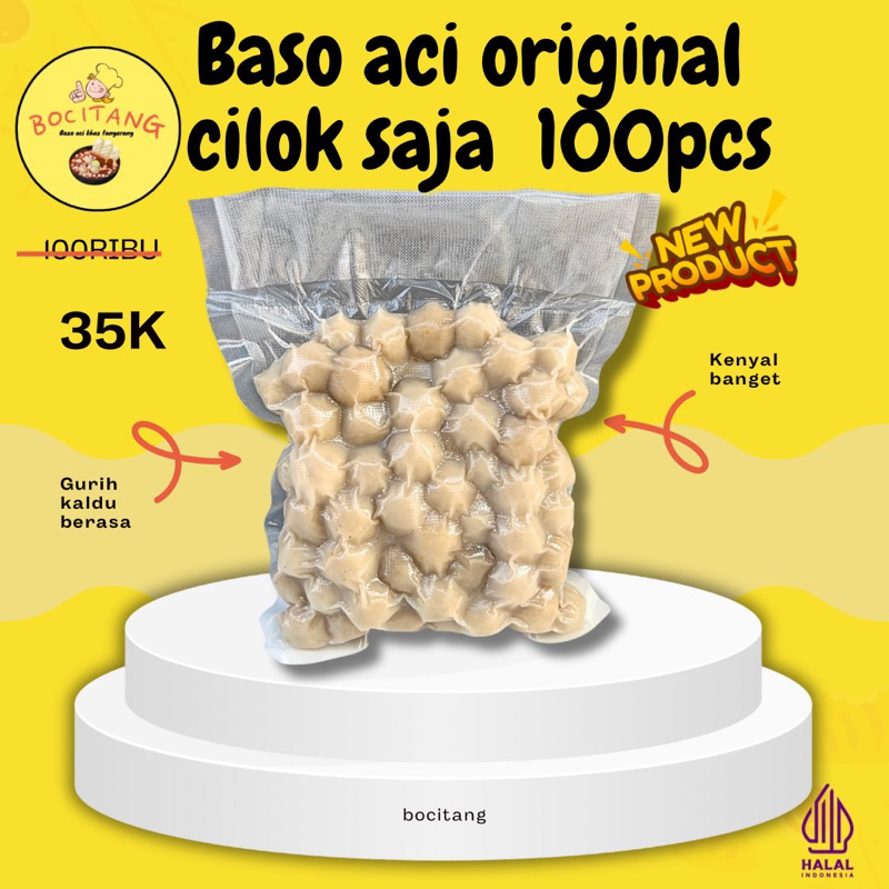 

BASO ACI ORIGINAL 100 PCS CILOK SAJA