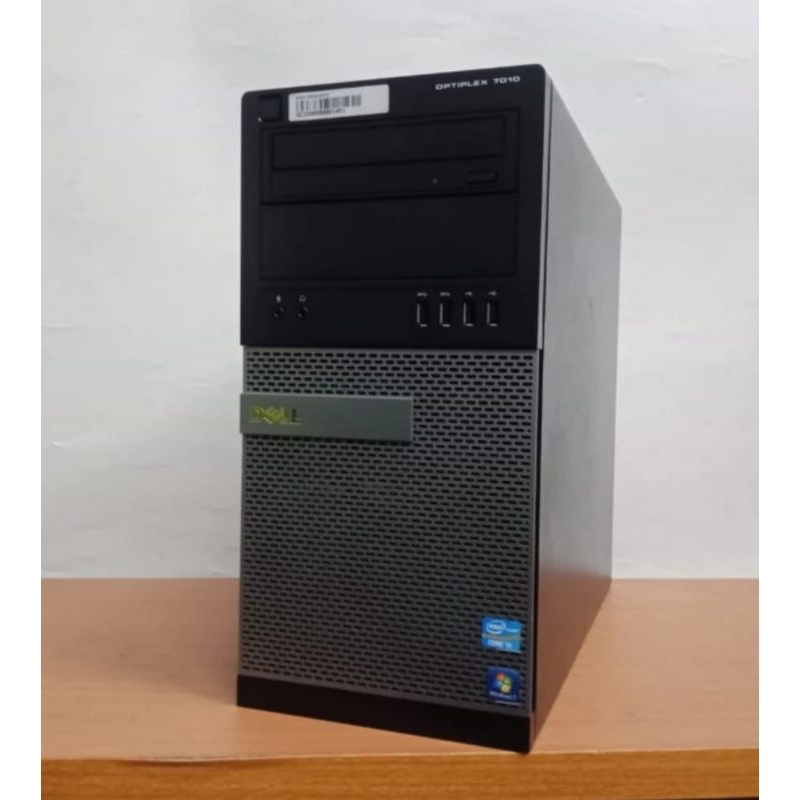 cpu pc dell optiplex 7010 tower core i7 3770murah meriah