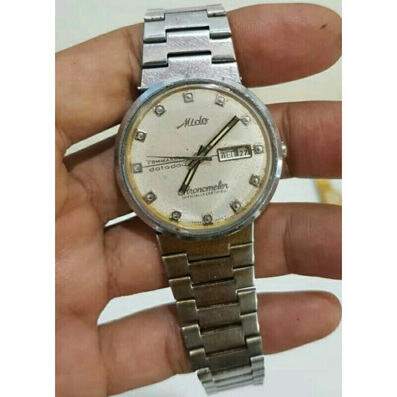 jam tangan MIDO cronometer jadul