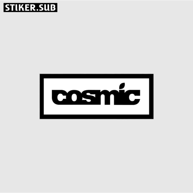 

stiker sticker brand cosmic