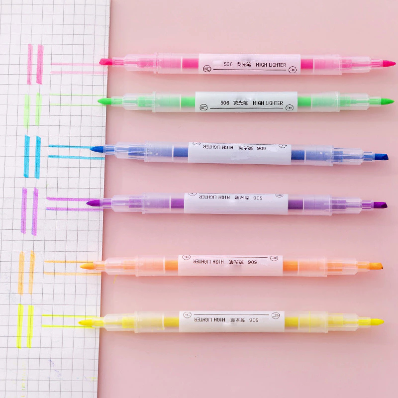 

STABILO 2 SISI (1PACK ISI 6pcs ) HIGHLIGHTER COLORFUL PERLENGKAPAN ALAT TULIS KANTOR