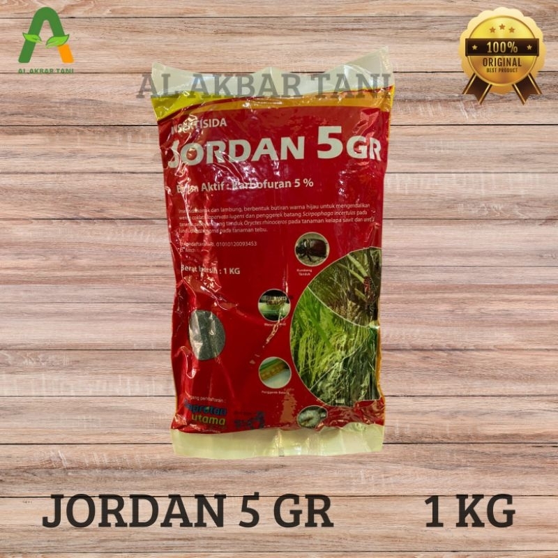 Insektisida Jordan 5 GR Pak Tani 1 KG
